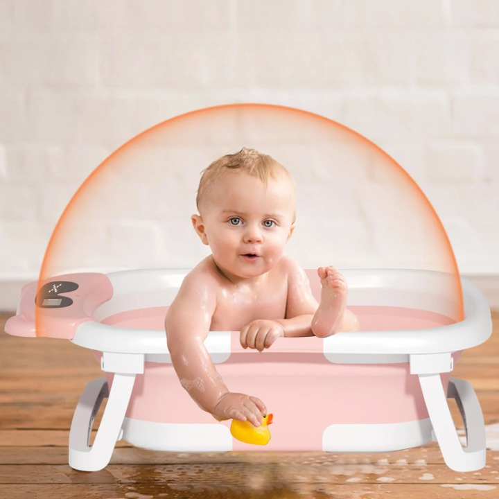 TubbieBear Foldable Baby Bathtub