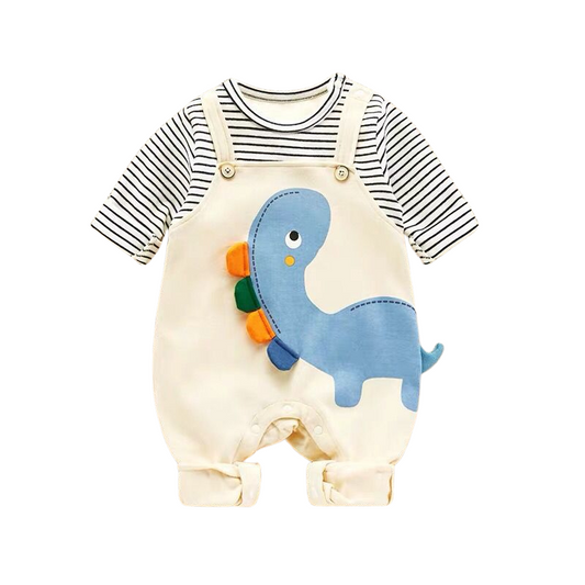 kids onesie on a white background