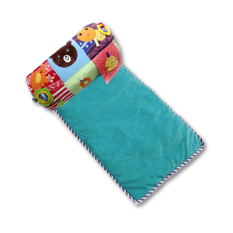 Enchanted Babies' Play Mat - Musical, Sensory & Soft Learning Space for Ages 0–3 on a white background
