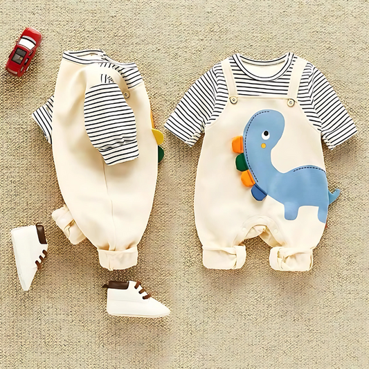 kids onesie on a textured background
