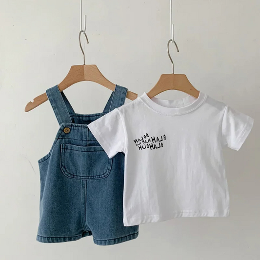 TinyRambler Overall & Tee Set