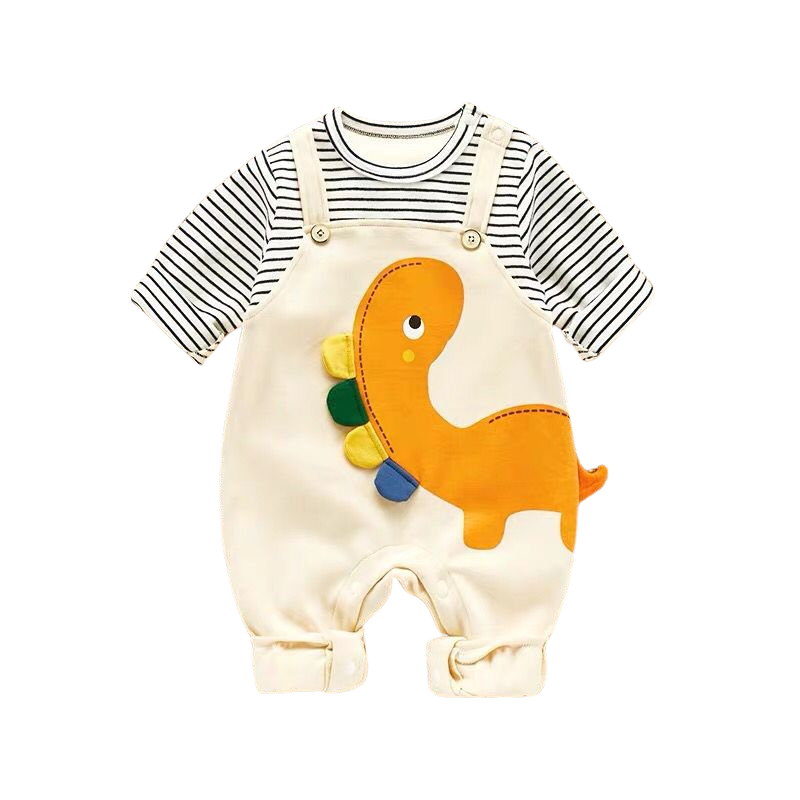 kids onesie on a white background