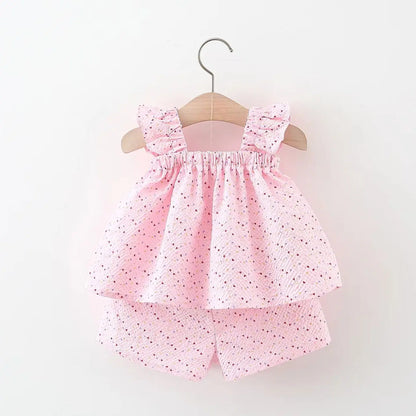 ButtonCute Baby Girl Set