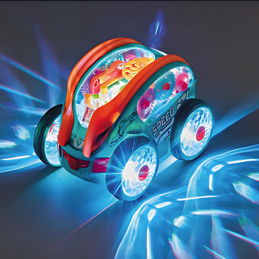 Led lit toy car 
