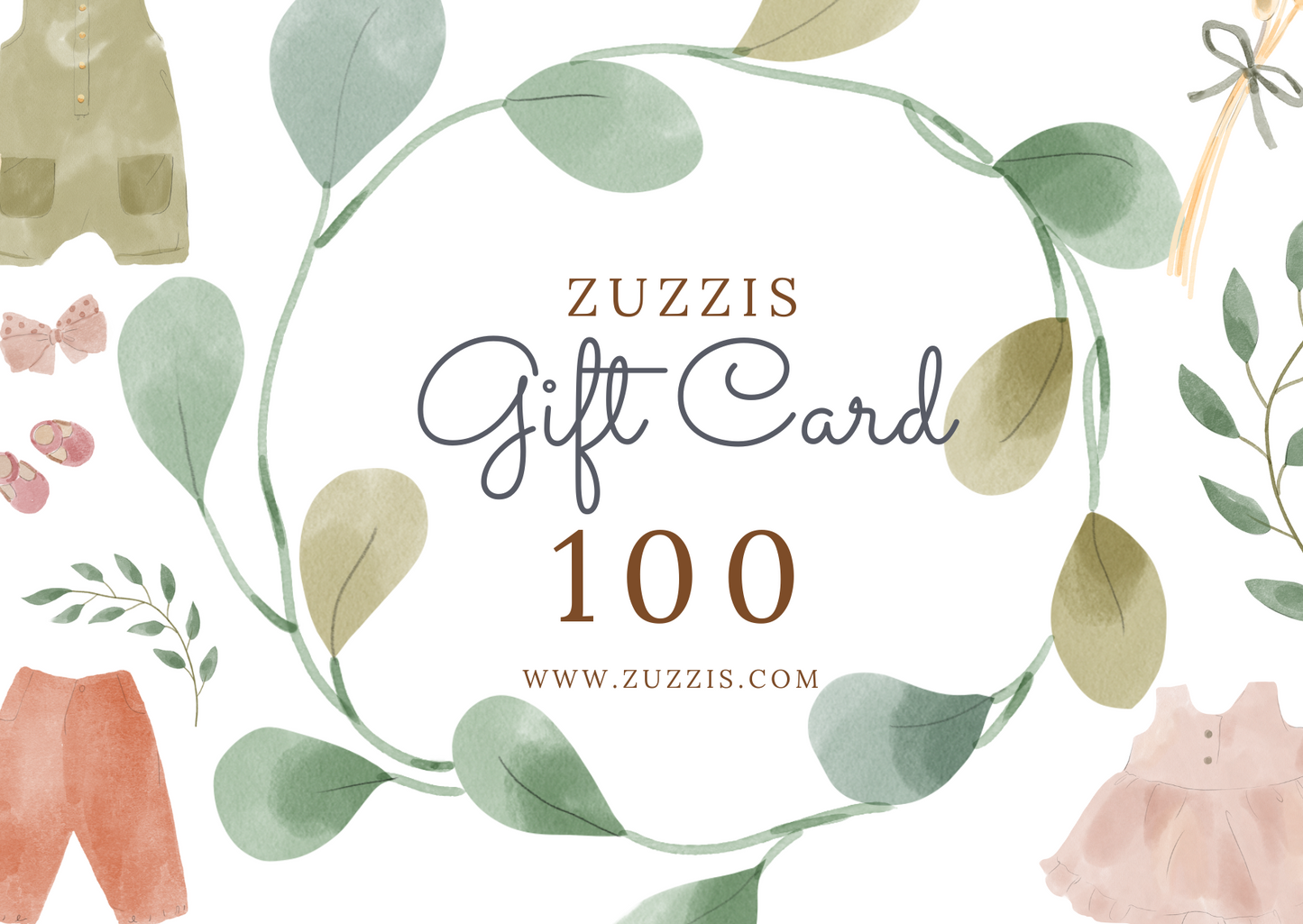 Zuzzis Gift Card